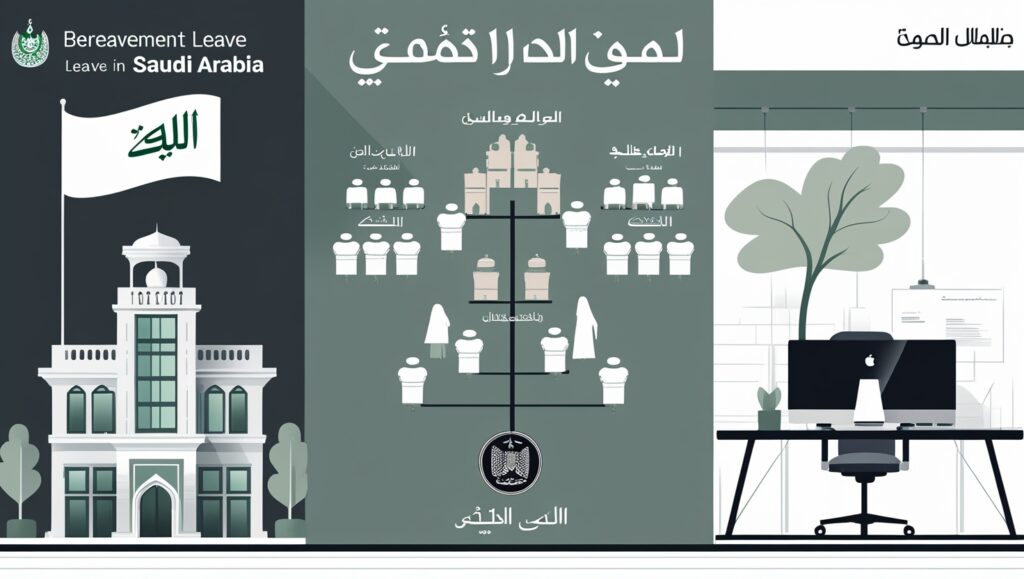 درجات الأقارب لاستحقاق إجازة الوفاة في القطاع العام والخاص